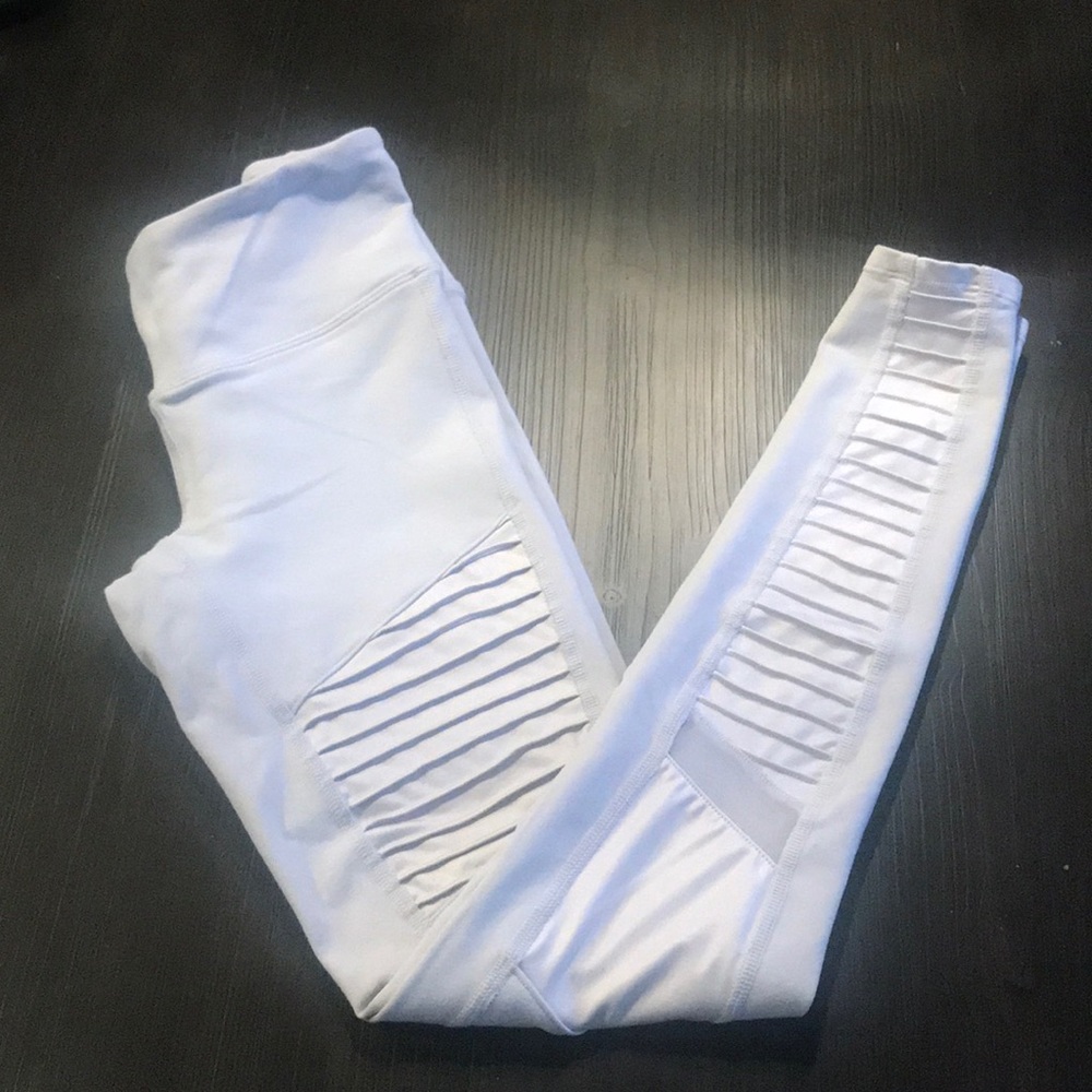 Alo Light grey Moto pants